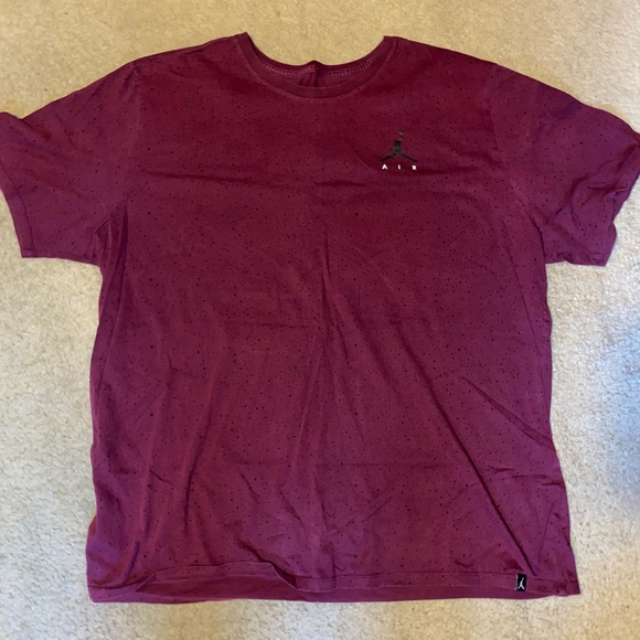 Jordan Other - Air Jordan Bordeaux Speckle Tee (3XL) *LOOKS NEW*